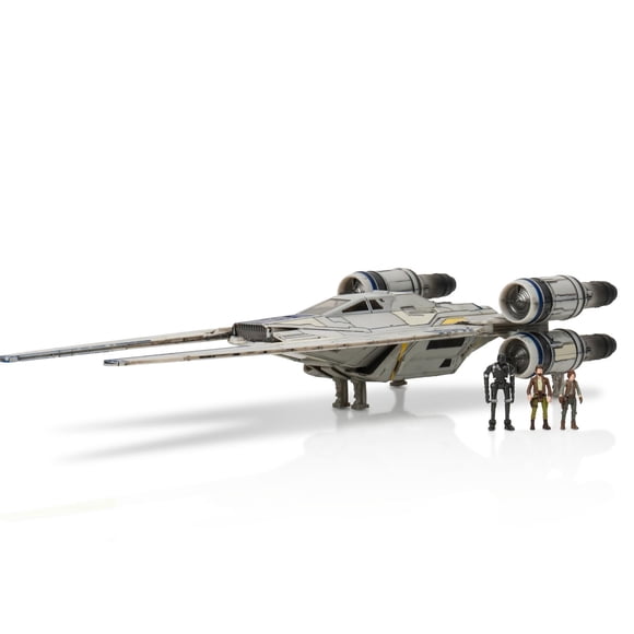 Caza estelar U-Wing Micro Galaxy Squadron de juguete de STAR WARS