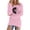 Pink, variant on Bovemsi Womens Sweaters Casual Solid Long Sleeve Jumper Blouse Fall Sweaters