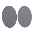 thumbnail image 2 of 2 Piezas De Hierro-en El Codo De La De Costura Apliques De Costura Para Los Pantalones De La Capa 15x10cm Gris Baoblaze Parches en la rodilla del codo, 2 of 6