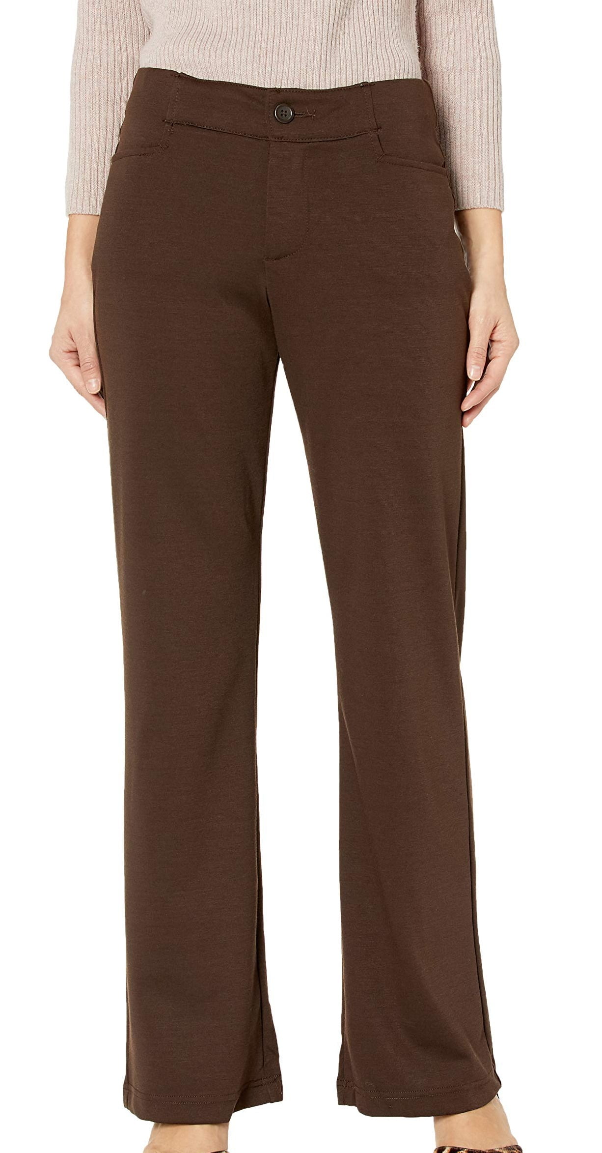 Lee Womens Dress Pants Petite Ponte 