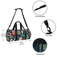 thumbnail image 5 of Christmas Duffle Bag with Interior Zipper Pocket, Large Capacity, 17.7-inch Size, 5 of 6