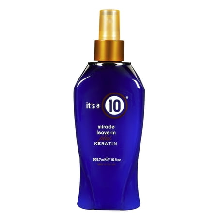 It's A 10 Miracle Leave-In Plus Keratin, 10 Oz (Best Permanent Hair Removal Products For Men)