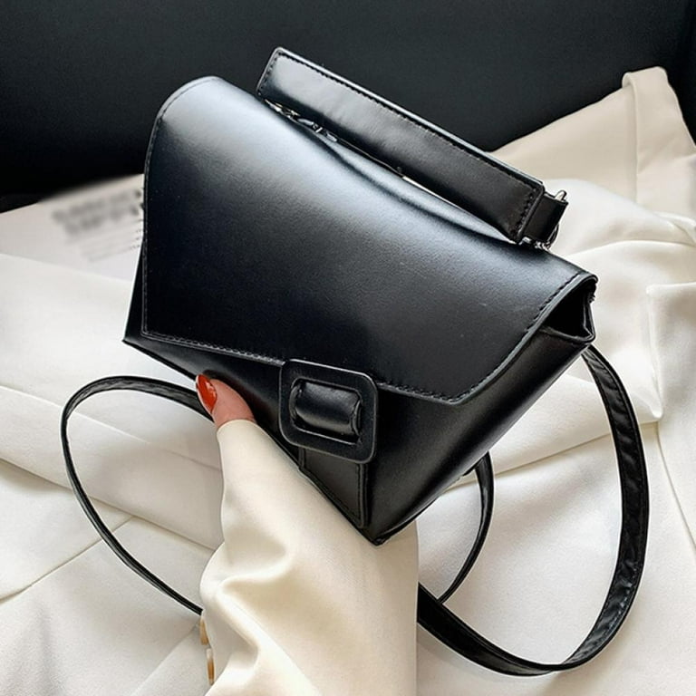 Minimalist Flap Square Bag, Minimalist Chain Bag, Shoulder Handbags