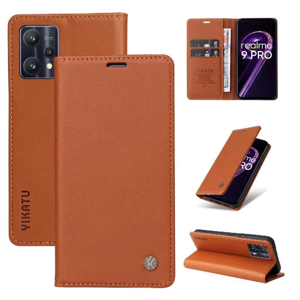 Funda para OnePlus Nord CE2 Lite Estuche de Cuero PU Tipo Cartera con Ranuras para Tarjetas y Cierre Magnético