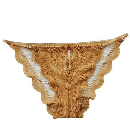 

RPVATI Women Sexy Panties Solid Low Rise Thongs for Women Seamless Underwear