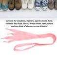 thumbnail image 4 of Cordones de cinta 5 pares de seda color puro 08 pulgadas de ancho elegante ANGGREK Otros, 4 of 8