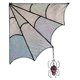 thumbnail image 1 of Señal Esquina Puerta Telaraña Acrílico Creativo Halloween para Ventana Del, 1 of 9
