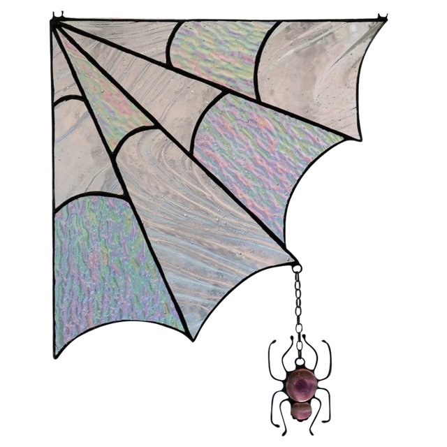 Señal Esquina Puerta Telaraña Acrílico Creativo Halloween para Oficina en Casa