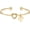 B-Gold, variant on 14K Gold Plated Initial Bracelet for Women - Dainty 14K Gold Plated Knot Letter A-Z Bracelets for Women, Tie The Knot Bracelet Bridesmaid Proposal Jewelry Gifts