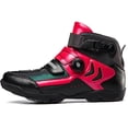 thumbnail image 2 of Men's and women's all-season motorcycle riding boots and motorcycle shoes,Black red,47, 2 of 6