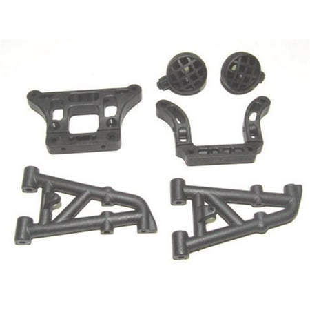 8ight Rear Shock - Rear Pivot Blocks & Shock Tower Mount with Light Pod