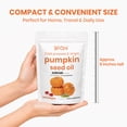 thumbnail image 2 of NUTRAJOY Pumpkin Seed Oil and Saw Palmetto Complex Non-GMO for Prostate Urinary and Hair Support 300 Count 4000 mg, 2 of 9