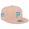 thumbnail image 1 of Gorra New Era 9Fifty Ajustable Piratas Pittsburgh World Series Rosa 70746070, 1 of 3