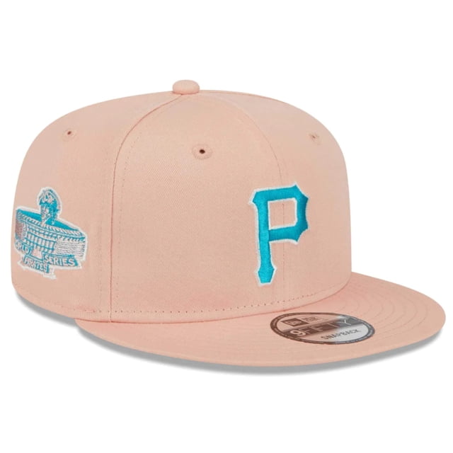 Gorra New Era 9Fifty Ajustable Piratas Pittsburgh World Series Rosa 70746070