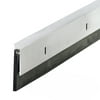 M-D Building Products 69604 Commercial Grade Mill Aluminum Door Sweep with EPDM Rubber Seal 48 in. x 1-1/4 in.