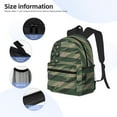 thumbnail image 5 of Wukai Jungle Green Camo USA Flag Versatile Backpack:Spacious,Organized,Comfortable,Ideal for Travel and Everyday Use with Multiple Pockets and Padded Straps, 5 of 8