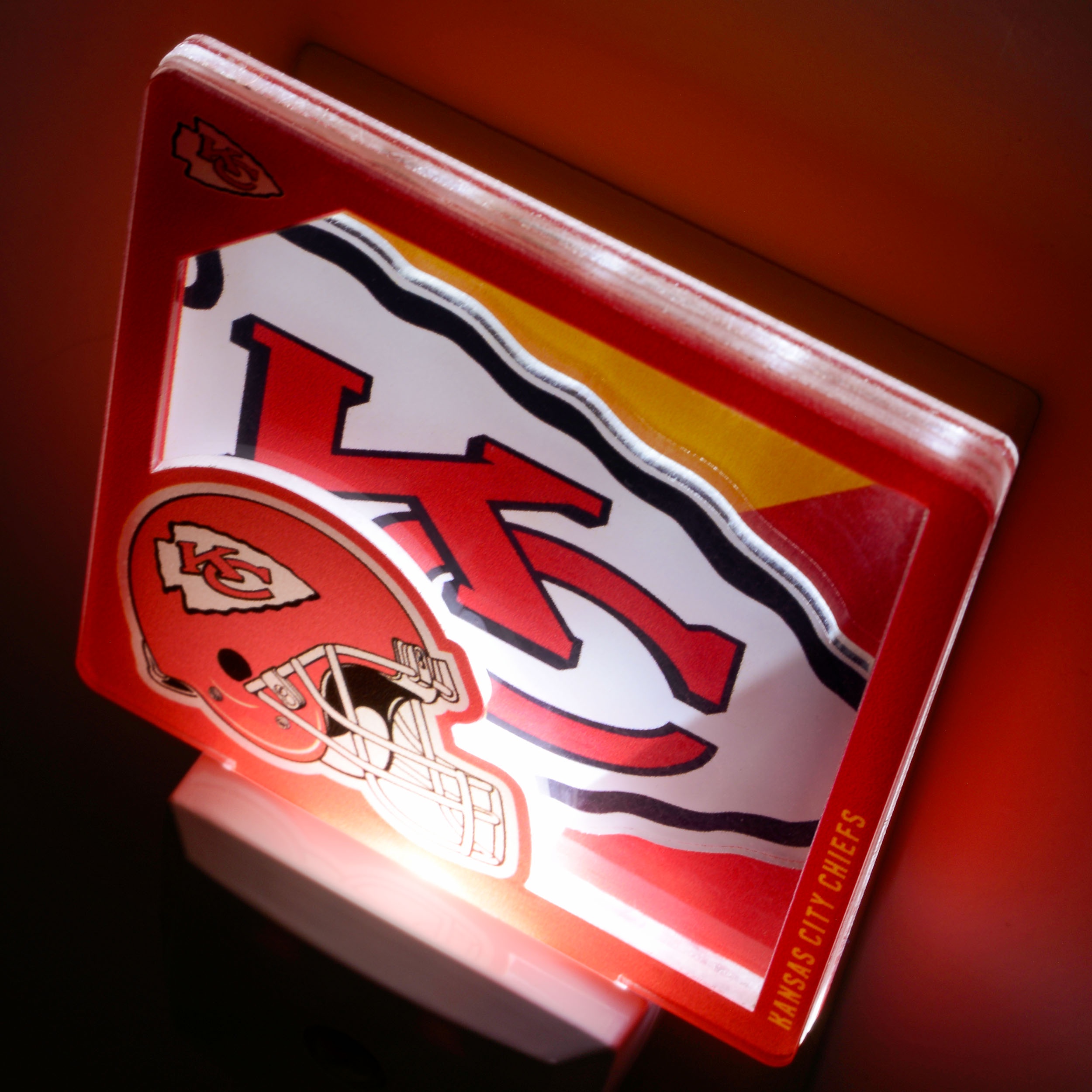Kansas City Chiefs Logo Series Nite Light