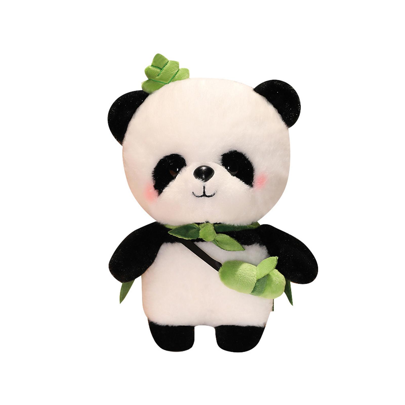 Cartoon Stuffed Panda Toys Living Room Decoration for Boys Girls Kids Teens  without Bamboo