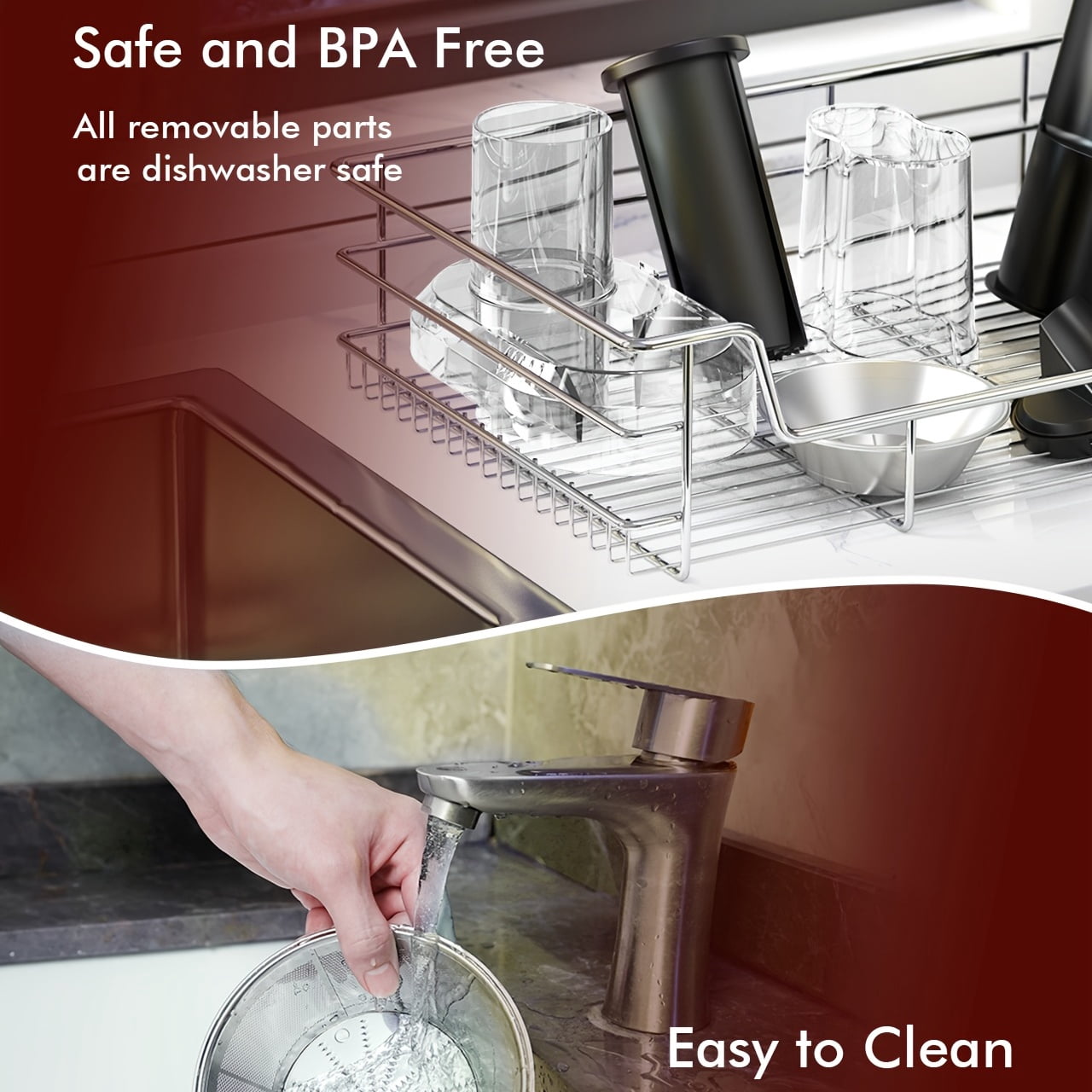 SIFENE 400W Centrifugal Juicer Machine, 3" Wide Chute, Adjustable Speeds, Easy Clean, Silver, New
