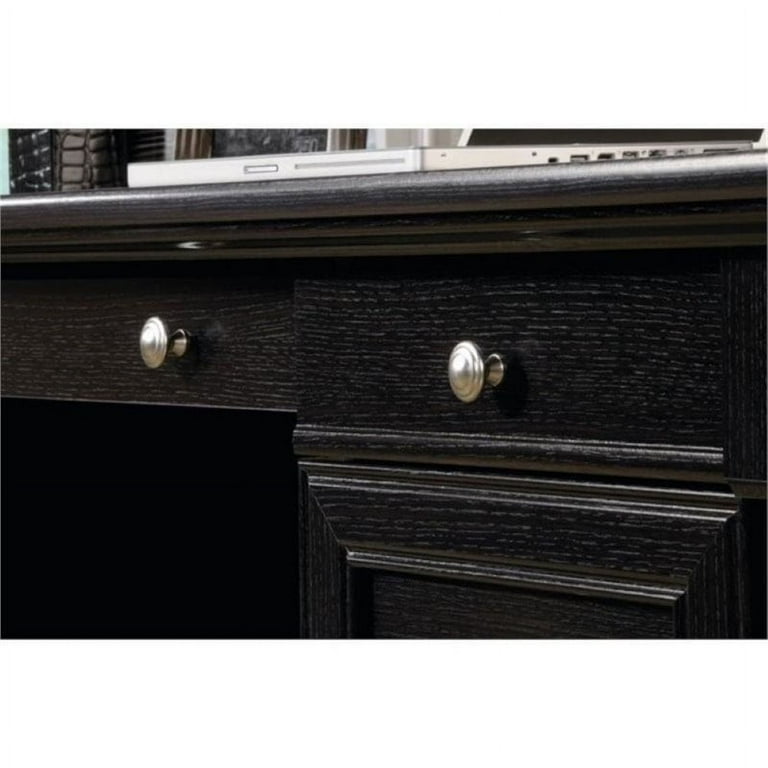 Bowery Hill Executive Desk in Wind Oak - Walmart.com