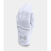 Under Armour Women's CoolSwitch Golf Glove 1292150-100 White/Aluminum