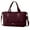 Burgundy, variant on Travel Duffel Weekender Bags for Women Carry on Large Tote Sport Duffle Hospital Gym Bag for Labor and Delivery Overnight Luggage with Shoe Compartment Trolley Sleeve Wet Pocket