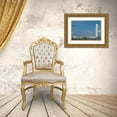 thumbnail image 3 of Bibikow, Walter 32x23 Gold Ornate Wood Framed with Double Matting Museum Art Print Titled - Sweden-Scania-Malmo-Turning Torso building-designed by architect Santiago Calatrava-2005, 3 of 4