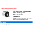 thumbnail image 2 of Turn Signal Flasher - Compatible with 1990 - 1993 Dodge W350 1991 1992, 2 of 2