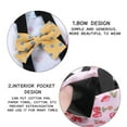 thumbnail image 3 of Pet Diapers For Ducks Geese Chickens And Other Small Birds, Reusable Cloth Diapers With Bow Tie Design, Adjustable Elastic Band Inner Pocket For Cotton Pad S/M/L Sizes, 3 of 7