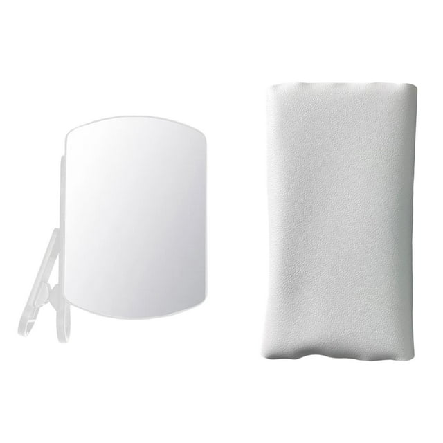 Yinanstore Trousse de Pince de Réflexion Miroir pour Téléphone Mobile et Appareil Photo, Accessoire Ajustable, Léger pour Voyage, Réfléchissant Flexible pour Selfie, Portable, Blanc