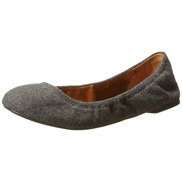 Lucky Brand - Lucky Brand Womens EMMIE Leather Closed Toe Ballet Flats ...