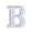 B, variant on YOBOLK Home Decor Clearance Alphabet LED Letter Lights Light Up White Plastic Letters Standing Hanging A-M & Room Decor