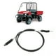 thumbnail image 4 of Cable De Cambio De Marchas, Cable De Cambio Bajo Negro Para Coche Para Automóvil ANGGREK EJ1619, 4 of 8
