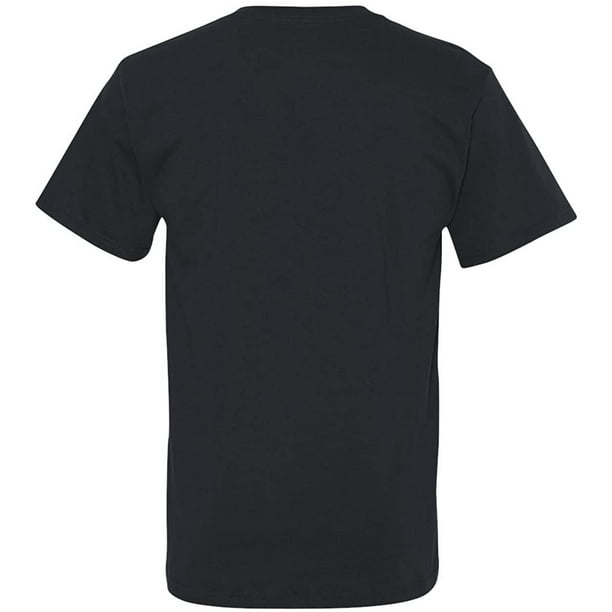 fruit of the loom t shirt black