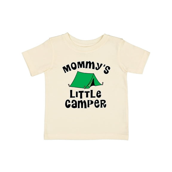 Inktastic Camping Mommy Little Camper Boys or Girls Baby T-Shirt
