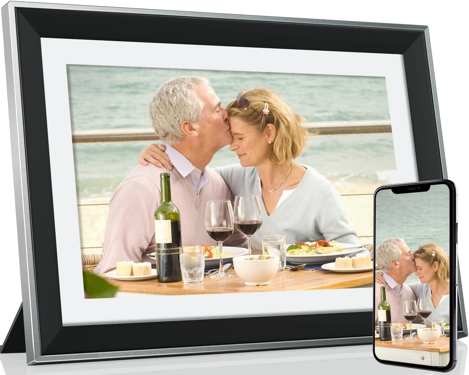 Atatat Newest 10.1" WiFi Digital Picture Frame 32GB Smart Photo Frame