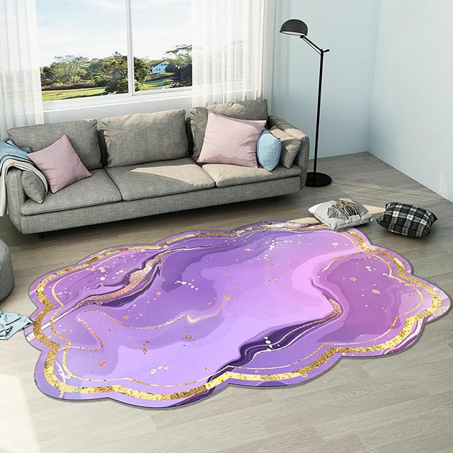 Area Rugs for Living Room Bedroom Washable Rug Modern Geometric Soft Bedside Rug Indoor Carpet