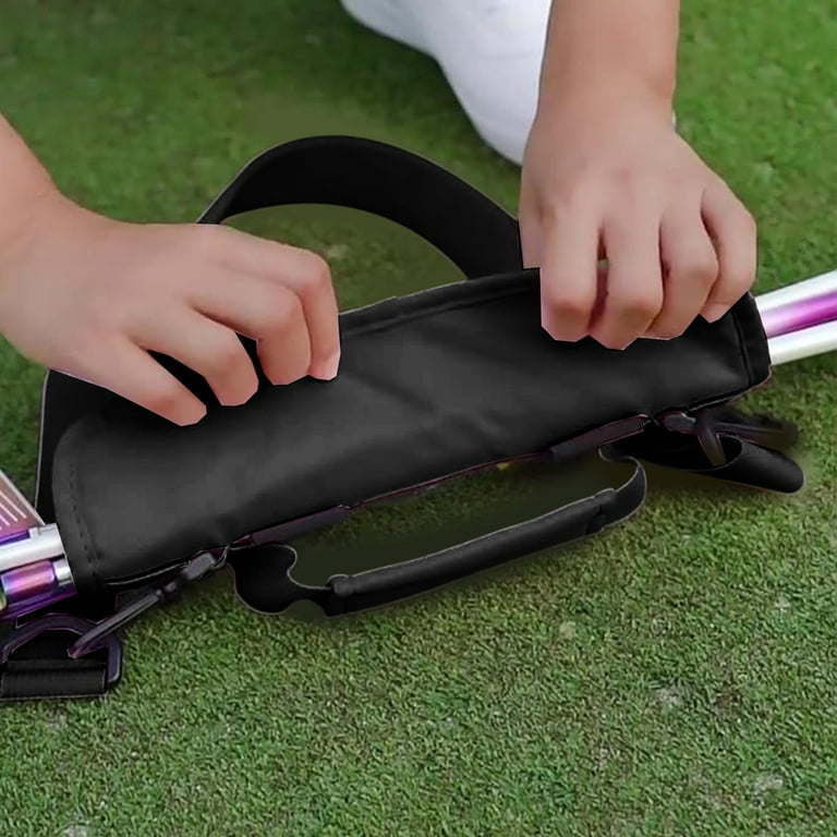 Golf Club Bag Portable 5 Club Capacity Lightweight Carry Case Mini