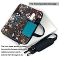 thumbnail image 2 of Lsque The Binding of Isaac Pattern Laptop Bag – Portable & Slim Single-Shoulder Computer Case with Adjustable Strap, Protective, Lightweight for 13”/14”/15.6” Laptops, 2 of 8