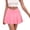 Pink, variant on Mini Skirt Women- Skort with Built-in Shorts Pleated High Waist Tennis Skirt Performance Athletic (White, L)