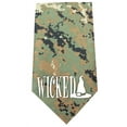thumbnail image 6 of Mirage Pet Products Wicked Screen Print Bandana Blue Camo, 6 of 8