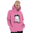 thumbnail image 4 of Betty Boop Love Hearts Cute Hoodie Sweatshirt Women Brisco Brands 3X, 4 of 6