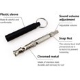 thumbnail image 2 of Whistle Dog Whistle Dog Recall, Whistle, Ultrasonic Dog Whistle, Dog Whistles to Ultrasound Professionals, Accessory Dog Whistle Anti Dog Whistle Ultrasonic Adjustable, 2-Piece, 2 of 4