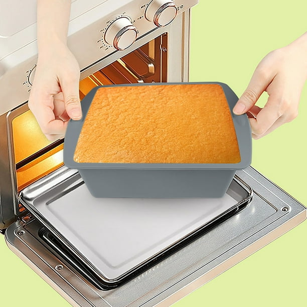 Tray para hornear pasteles, Molde de pastel de 6.5 pulgadas, herramienta de repostería de metal resistente, fácil de limpiar, para cocina, para fiestas, portátil, diseño plegable, base de