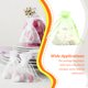 thumbnail image 5 of Cateissary Bolsa de regalo con cordón de 100 piezas, accesorios, paquete de malla, suministros para fiesta, boda, Color sólido, bolsa para Almacenamiento y organización del hogar, 5 of 6