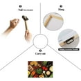 thumbnail image 5 of Kitchen Canvas Wall Art Vegetable Ingredients Picture Dining Room Canvas Painting for Home Wall Decor, Vegetable Framed Artwork for Kitchen Restaurant Wall Decoration Ready to Hang (12" Hx18 W), 5 of 6
