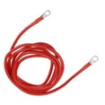 thumbnail image 1 of Cable de inversor de batería marina para automóvil 5/16"-3/8" 8 pies cable de cobre de batería rojo, 1 of 7