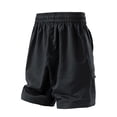 thumbnail image 5 of successthop Soccer Shorts Men Rayon Knee Length Sweatpant Shorts Drawstring Elastic Waist Bottoms Quick Dry Beachwear 2XL, 5 of 5