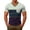Purple@GC@, variant on CONZONE Men's Tshirts Short Sleeve T-Shirts for Men Casual Striped V Neck Lightweight Tees Cozy Summer Tops