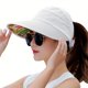 thumbnail image 1 of Stay Protected in Style: Women's Wide Brim Sun Protection Visor Sun Hat, 1 of 5